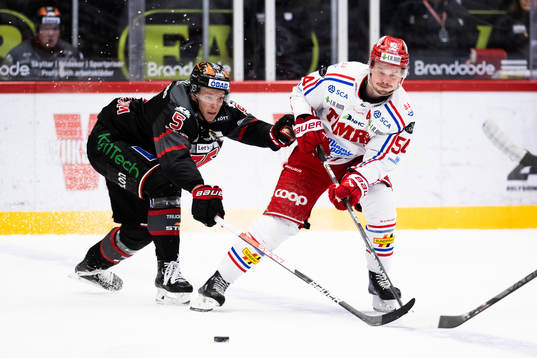 Örebros Gustav Backström och Timrås Jonathan Dahlén