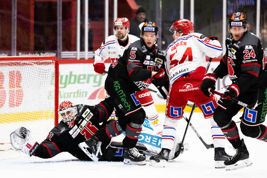 Örebros Gustav Backström och Timrås Jonathan Dahlén