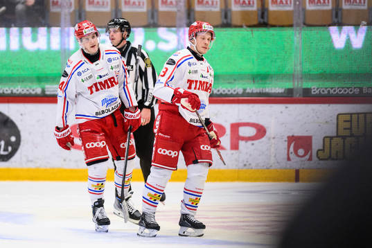 Timrås Tim Erixon och Didrik Strömberg deppar