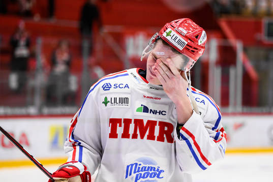 Timrås Erik Walli Walterholm deppar