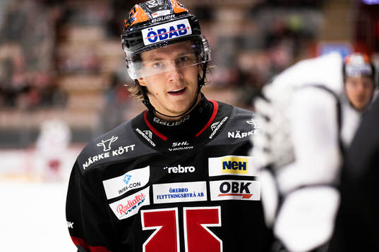 Örebros Marcus Hardegård jublar