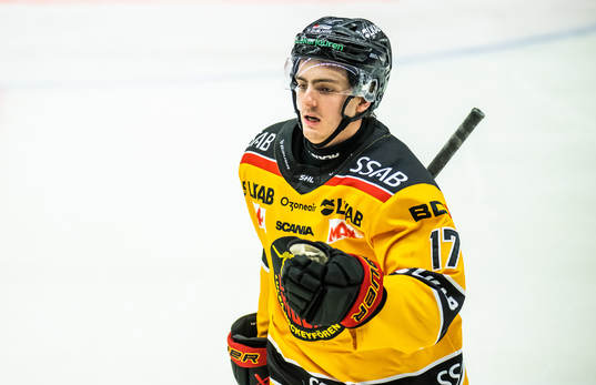 Luleås Isac Brännström jublar