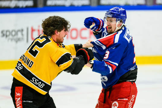 Luleås Oscar Engsund och Oskarshamns William Worge Kreü i