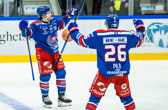 Oskarshamns David Quenneville jublar