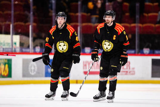 Brynäs Greg Scott och Anton Rödin deppar