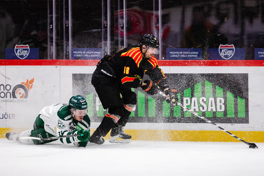 Färjestads Joakim Nygård och Brynäs Anton Rödin