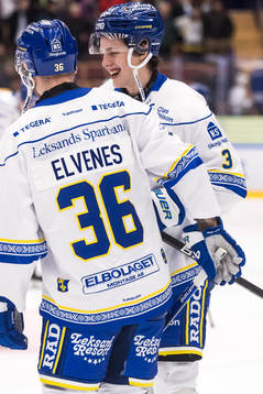 Leksands Anton Johansson jublar