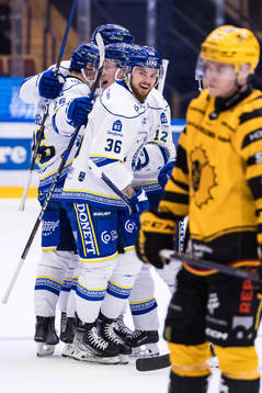 Leksands Lucas Elvenes jubel