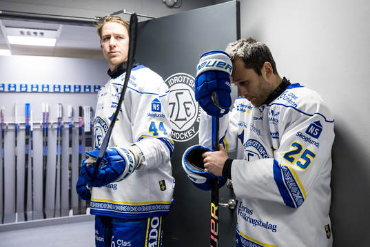 Leksands Carter Ashton och Carter Camper innan