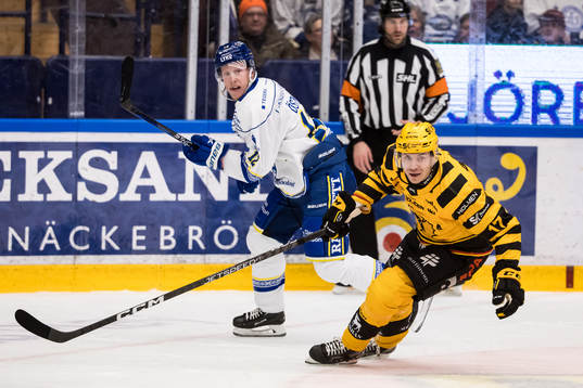 Skellefteås Pär Lindholm och Leksands Kalle Östman