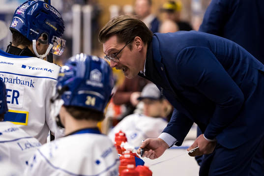 Leksands tränare Björn Hellkvist