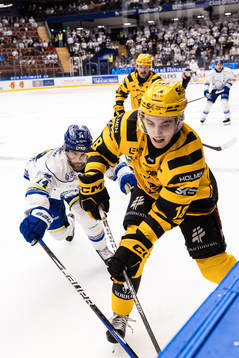 Leksands Oskar Lang och Skellefteås Elias Stenman