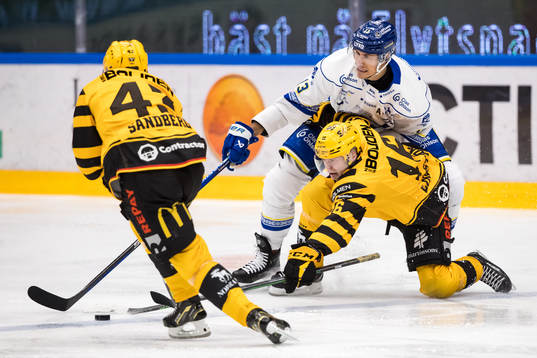 Leksands Jon Knuts och Skellefteås Linus Lindström