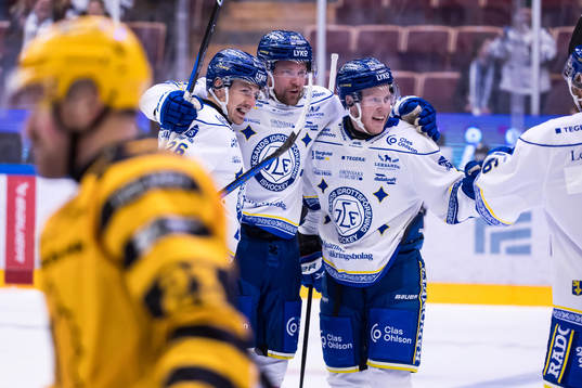 Leksands Jonas Ahnelöv jubel