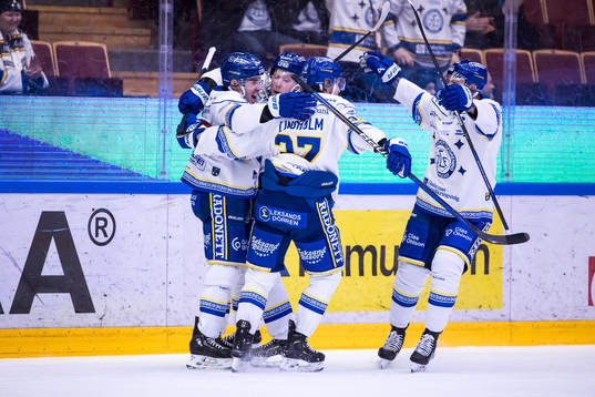 Leksands Matt Caito jubel