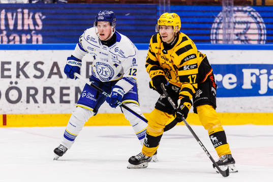 Leksands Kalle Östman och Skellefteås Pär Lindholm