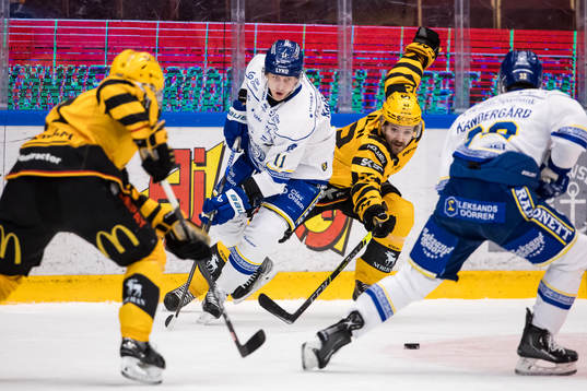 Leksands Martin Karlsson och Skellefteås Arvid Lundberg