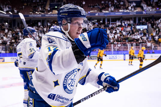 Leksands Kalle Östman jubel