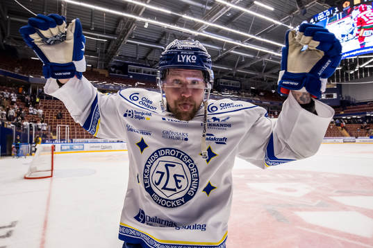 Leksands Jonas Ahnelöv utsedd till matchens krigare