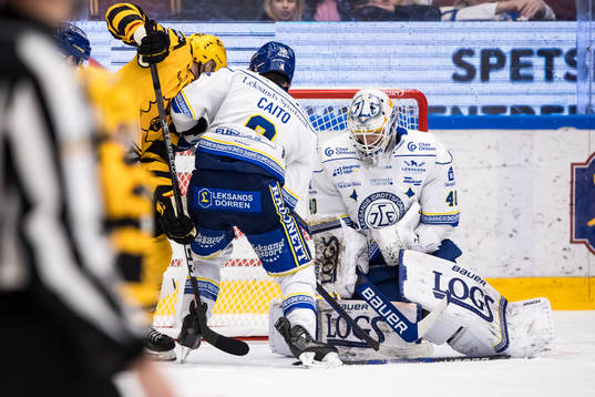 Leksands målvakt Mantas Armalis