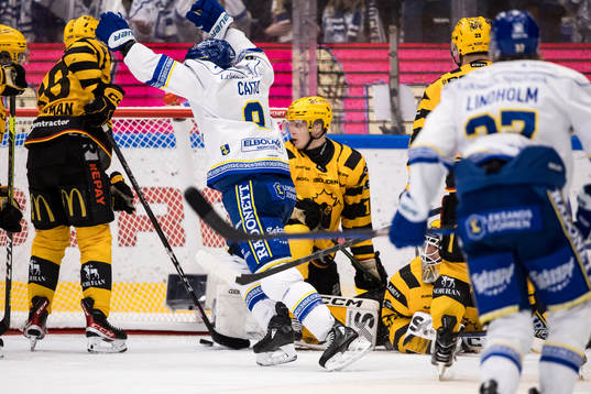 Leksands Matt Caito jubel