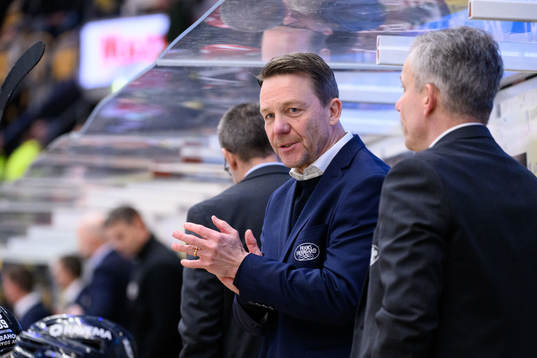 HV71s assisterande tränare Charles Berglund