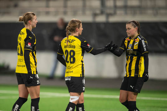 Häckens Dilja Yr Zomers, Anna Anvegård och Hanna Wijk