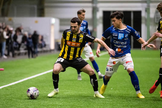 Häckens Kadir Hodzic och Marcus Victorio Alexander Warneryd