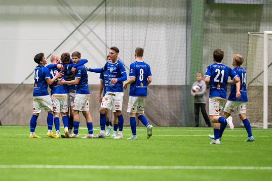 Norrbys spelare jublar