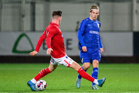 Degerfors Rasmus Örqvist och IFK Göteborgs Johan Bångsbo