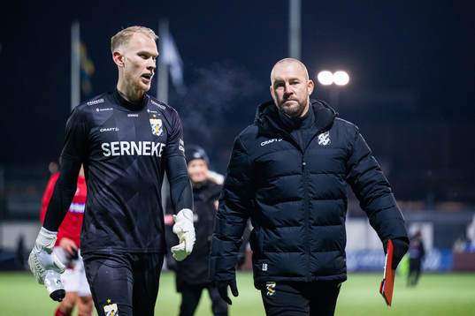 IFK Göteborgs målvakt Pontus Dahlberg och