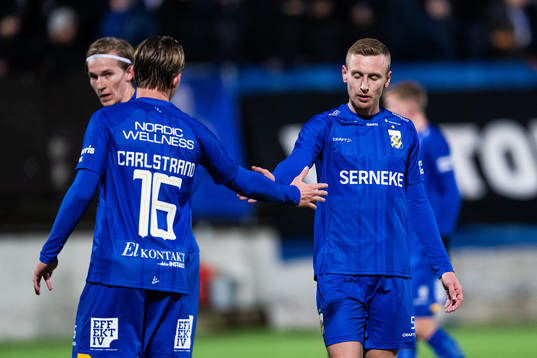 IFK Göteborgs Linus Carlstrand och Sebastian Ohlsson