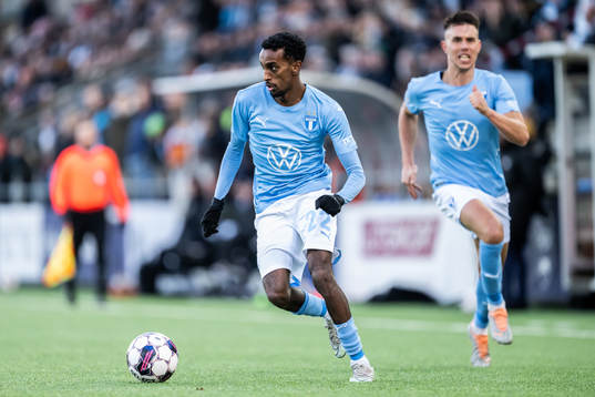 Malmö FFs Taha Ali och Jonas Knudsen