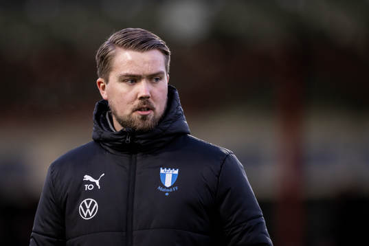Malmö FFs assisterande tränare Theodor Olsson