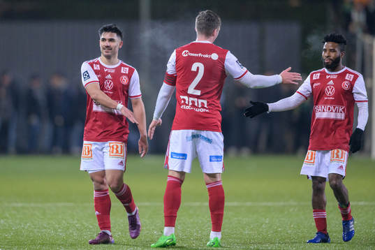 Sandvikens Mohammad Alsalkhadi, Gustav Thörn och John