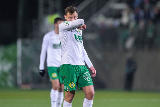 Hammarbys Casper Eklund deppar