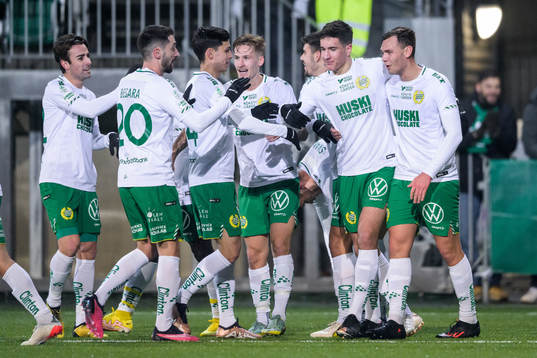 Hammarbys Deniz Gul jublar