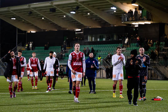 Sandvikens spelare deppar