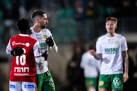 Sandvikens Mohammed Sadat Abubakari och Hammarbys Nahir