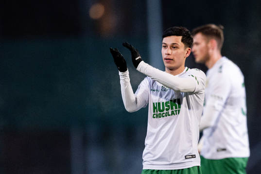 Hammarbys Alper Demirol jublar