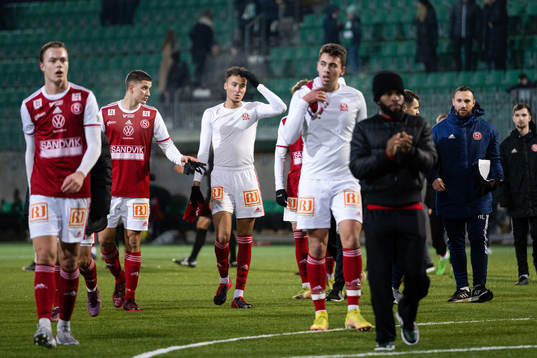 Sandvikens spelare deppar