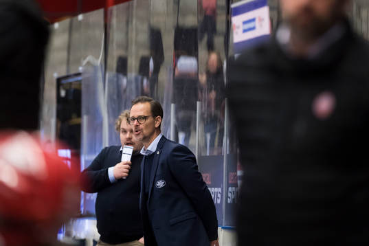 HV71s tränare Peter Hammarström