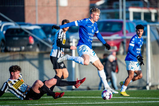 Trelleborgs Liam Olausson mot Landskronas Max Nilsson