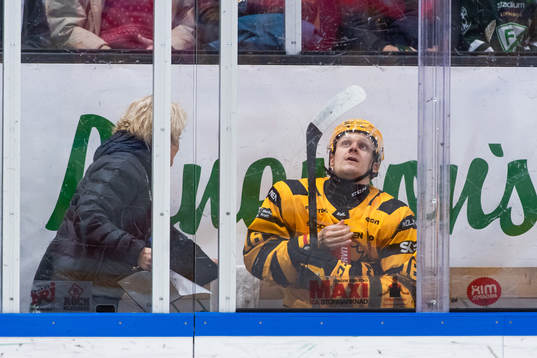 Skellefteås Linus Lindström i utvisningsbåset