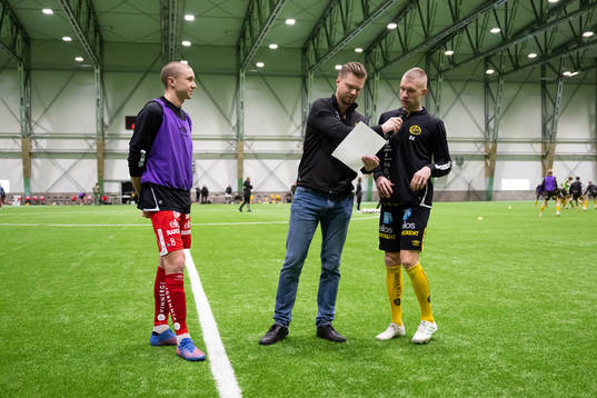 Sebastian Holmen och Johan Larsson