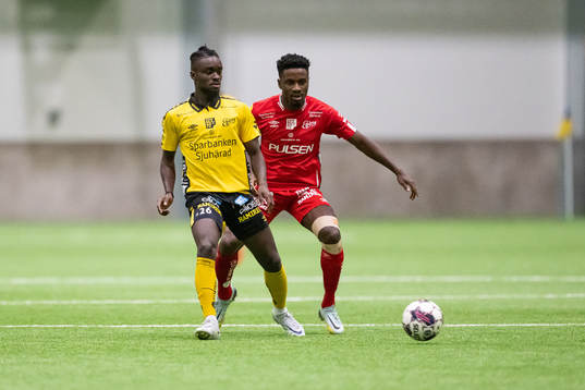 Emmanuel Boateng och Michael Baidoo