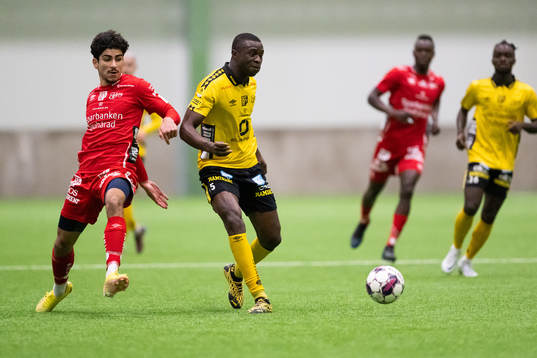 Ahmed Qasem och Maudo Lamine Jarjue