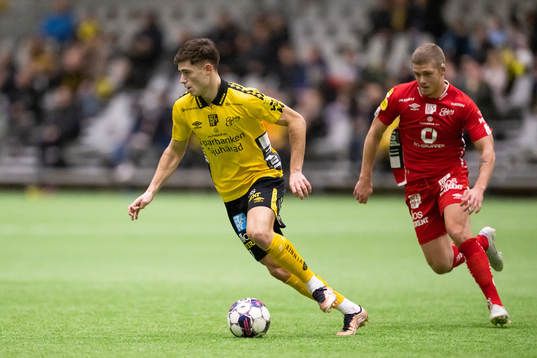 Besfort Zeneli och Kevin Holmen