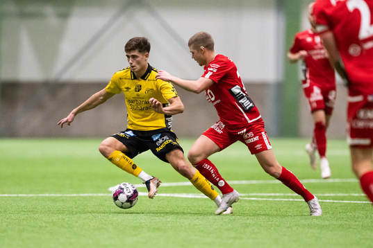 Besfort Zeneli och Kevin Holmen