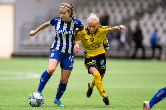 IFK Göteborgs Victoria Svanström och Elfsborgs Tea
